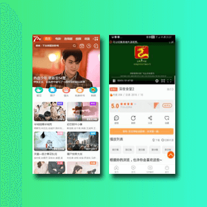 短视探索版仿生app（作者开源版）模板首页封面图片