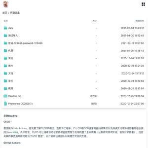 很牛的全网网盘整合目录加载源码模板首页封面图片