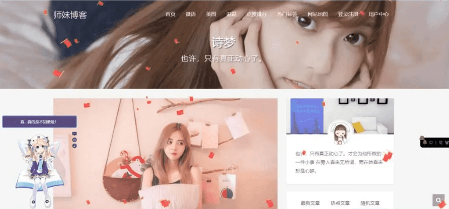 WordPress主题响应式个人清晰博客主题源码截图